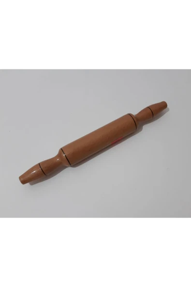 renkli çiçekler Mini Ahşap Merdane 30 Cm