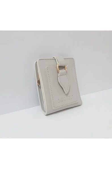 renkli çiçekler Kadın Cüzdan 12x10 CM Bej Renk Kadın Cüzdanı