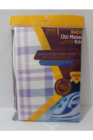 renkli çiçekler Ütü Masası Kılıfı 140x50 Cm