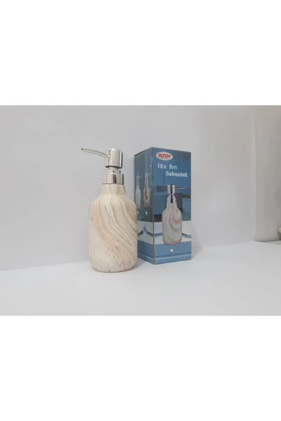 renkli çiçekler 350ml Porselen Sıvı Sabunluk