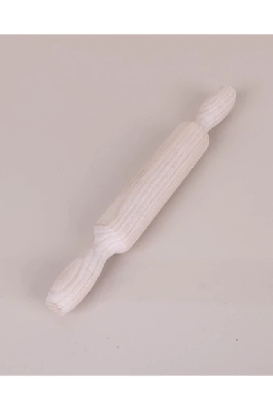 renkli çiçekler Ahşap Mini Merdane