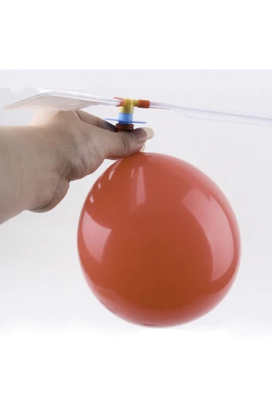 renkli çiçekler 2 Adet Hava Balon Oyuncak Helikopter Balon