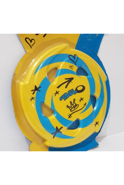 renkli çiçekler Frizbi 25 Cm Fırlatma Diski Disk Atma Oyunu