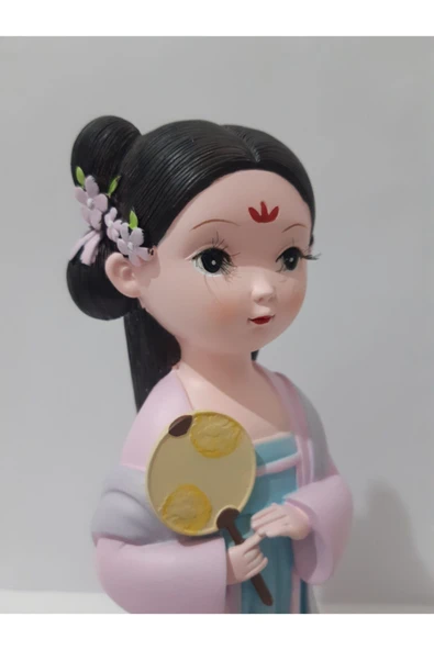renkli çiçekler 22 Cm Dekoratif Biblo