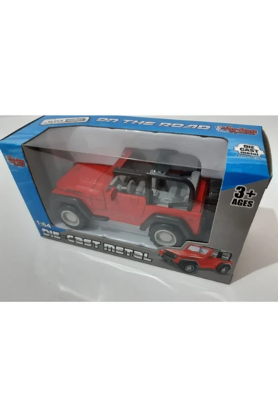 renkli çiçekler Oyuncak Araba Metal Jeep