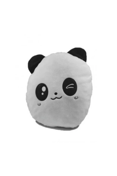 renkli çiçekler Panda Yastık