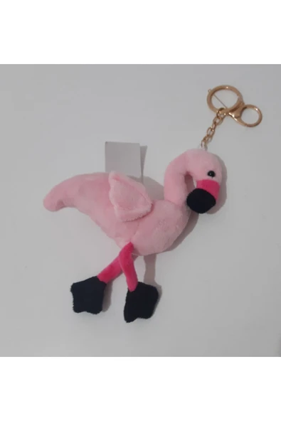 renkli çiçekler Peluş Kuğu Anahtarlık
