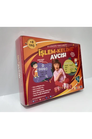 renkli çiçekler Işlem Kelime Avcısı Kutu Oyunu
