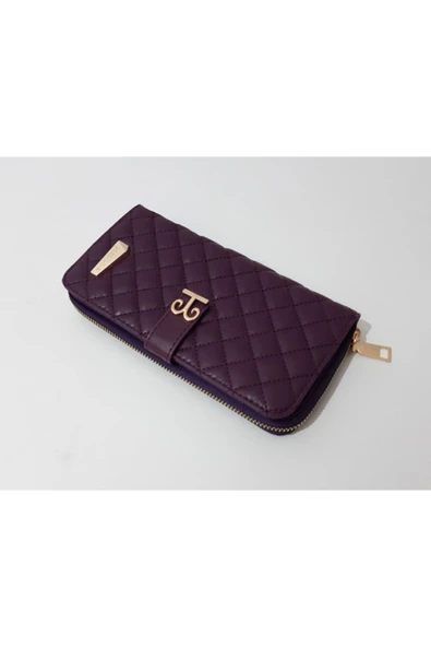 renkli çiçekler Kadın Cüzdan Kullanışlı 20x10 Cm Kadın Cüzdanı