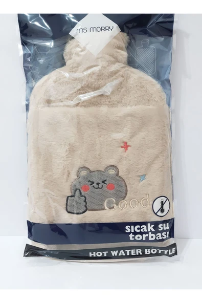 renkli çiçekler Sıcak Su Torba Peluşlu Sıcak Su Torbası