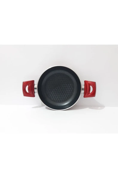 renkli çiçekler 18 Cm Teflon Yumurta Tava Pişirme Tavası