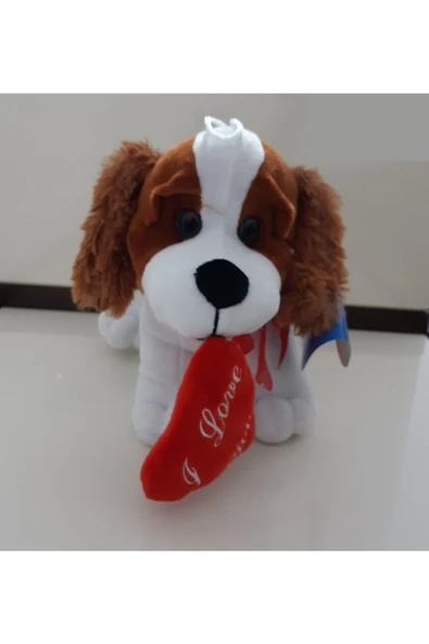 renkli çiçekler 23 Cm Peluş Oyuncak Köpek