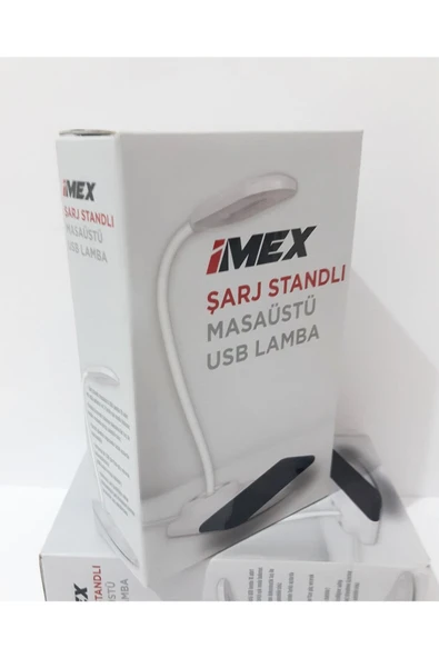 renkli çiçekler Şarj Standlı Masaüstü Usb Lamba