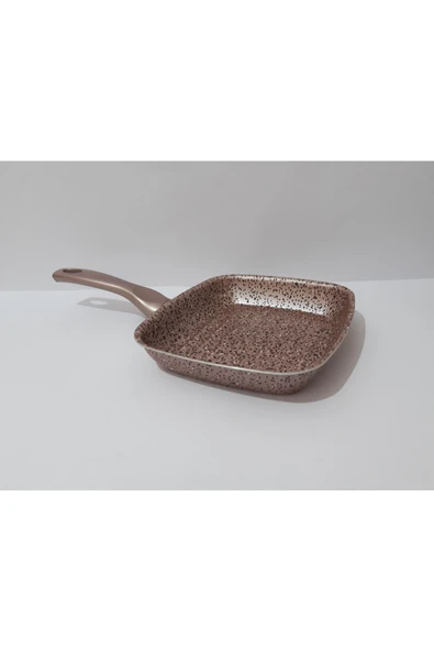 renkli çiçekler Tava 20x17 Cm Kare Granit Pişirme Tavası