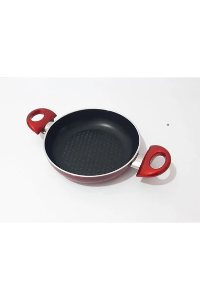 renkli çiçekler 18 CM Yanmaz Yapışmaz Teflon Sahan Yumurta Tava Pişirme Tavası
