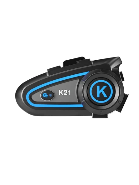 K21 Motosiklet Kask Interkom RGB ışıklı