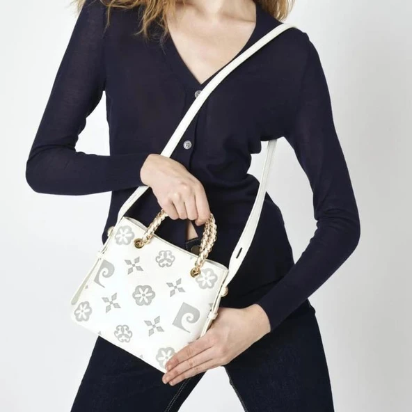 Pierre Cardin 05Pc25Y10503-Bmn By Beyaz Kadın Çanta