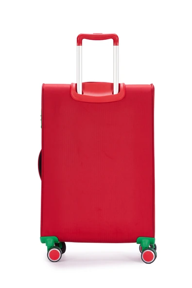 United Colors Of Benetton Ultra Light Kumaş Orta Boy Valiz Kırmızı BNT2800 - 3