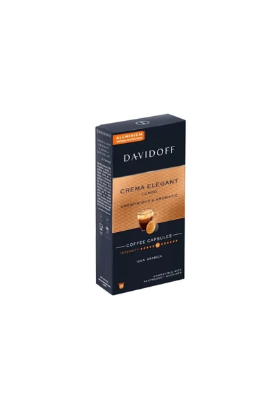 Davidoff Crema Elegant Lungo 10lu Kapsül Kahve - 2