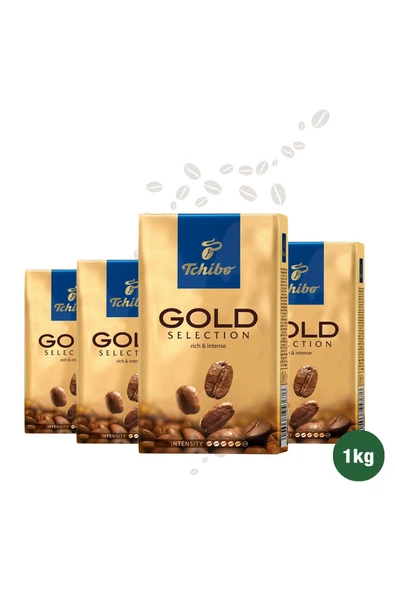 Tchibo Gold Selection Öğütülmüş Filtre Kahve 250g X 4