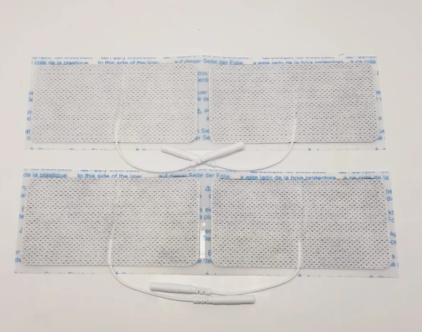 Tens Elektrod Pedi 5x10 cm Kablolu 4lü Paket 1 Adet - 2