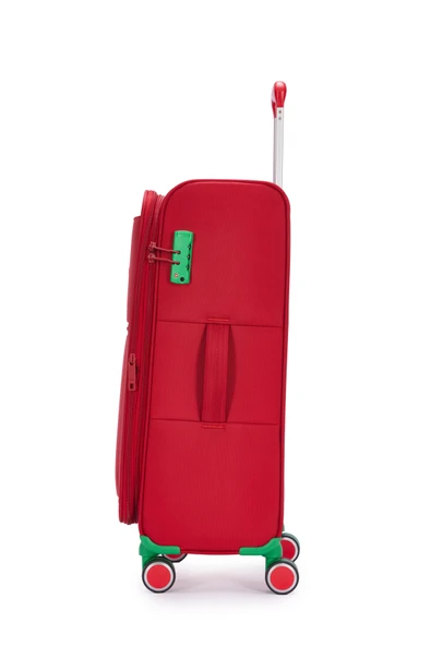 United Colors Of Benetton Ultra Light Kumaş Orta Boy Valiz Kırmızı BNT2800 - 2