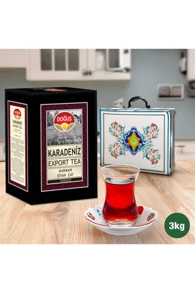 Doğuş Çay Karadeniz Export 3000 gr Karton Kutu