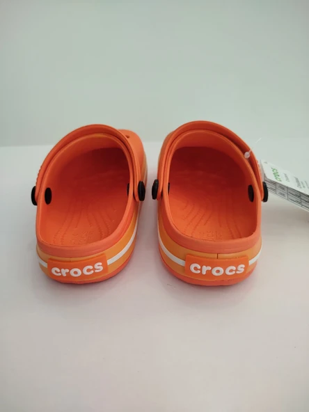 ÇOCUK CROCS CROCBAND İCONİC COMFORT TERLİK  TURUNCU - 3