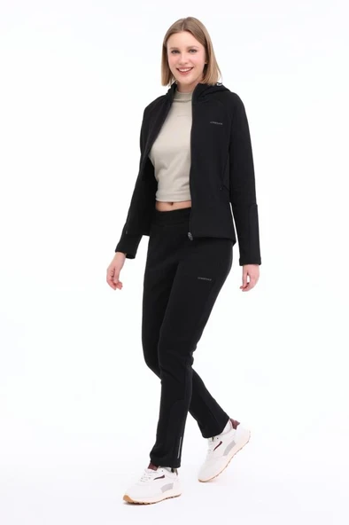 Lumberjack WL MILA 18CT321 5FX 101940901 Kadın Eşofman Üstü Siyah S-XL - 3