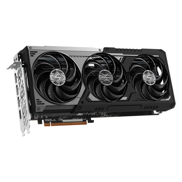 ASRock Radeon RX 9070 XT Steel Legend Dark 16GB GDDR6 256Bit Ekran Kartı - 4