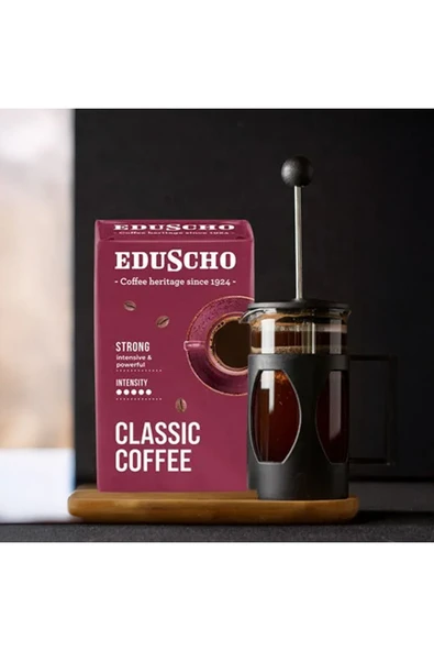 Eduscho Classic Strong Filtre Kahve  250g x4 1000g - 5