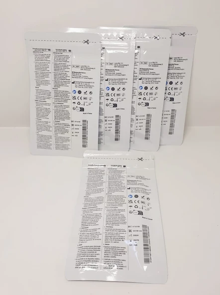 Tens Elektrod Pedi 5x10 cm Kablolu 4lü Paket 5 Adet - 3