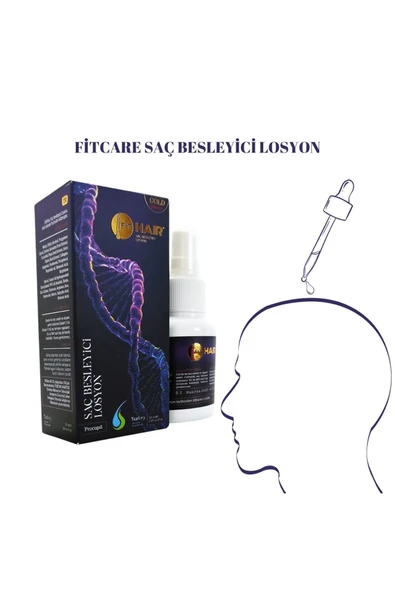 Fitcareshopping - Fithair Gold Saç Dökülmesine Karşı Saç Ve Deri Losyonu 50 ml - 6