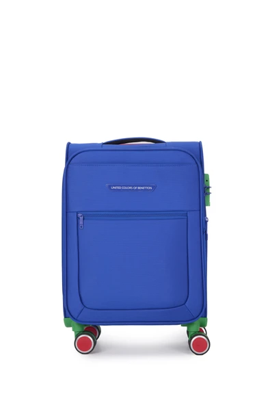 United Colors Of Benetton Ultra Light Kumaş Kabin Boy Valiz Sax BNT2800 ürün görseli
