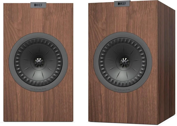 Kef Q350 İki Yollu Raf Tipi Hi-Fi Çift Hoparlör Kahverengi Outlet