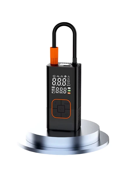 4000 mAh 150 PSI Akülü Şarjlı Araç Lastiği Motosiklet Lastiği Hava Pompası - 4