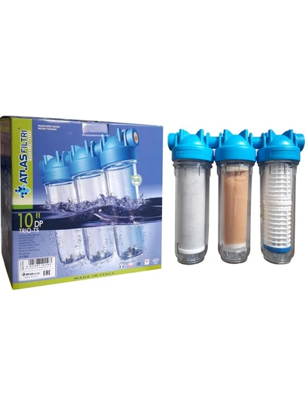 Daire Girişi Su Arıtma Filtresi 3 Aşamalı - 5