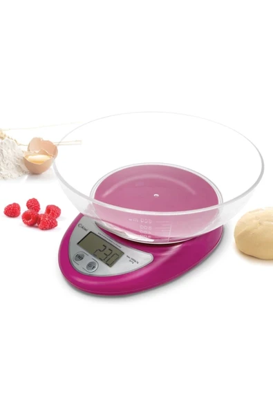 Kiwi Kks 1153 Dijital Mutfak Terazisi Hassas Hazneli Mutfak Tartısı 550 ml Beyaz - 4