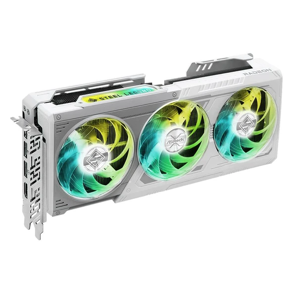 Asrock RX 9070 Steel Legend OC 16GB GDDR6 256Bit Ekran Kartı - 3