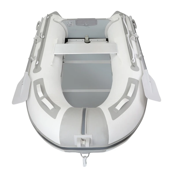 Fishika 240cm Beyaz Ahşap Taban Omurgalı Şişme Bot - 4