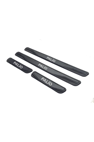 FİAT PALİO 2003-2010 MODELLER NEW KARBON KAPI EŞİĞİ 4 PARÇA YAZILI - Resim 2