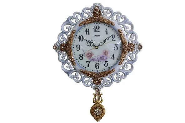 Sarkaçlı Duvar Saati Ferforje Sarkaçlı Saat ürün görseli 1