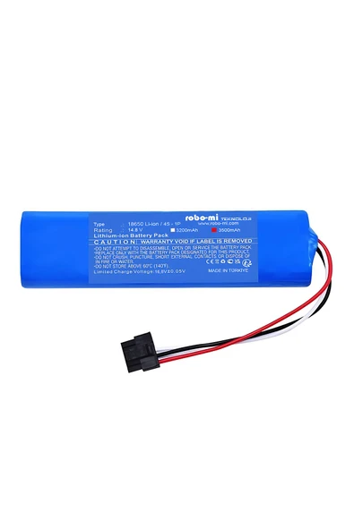 robo-mi VIOMI V2 Batarya 14.4v 3500mah Akıllı Robot Süpürge Pili