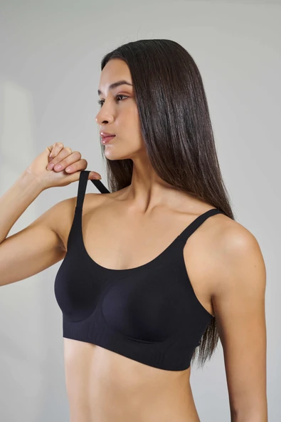 YENİ İNCİ İZ YAPMAYAN BALENSİZ HAFİF SÜTYEN BR105 - 4