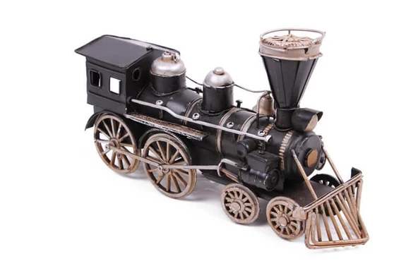 Dekoratif Metal Lokomotif Vintage Dekoratif Ev Ofis Hediyelik ürün görseli 1