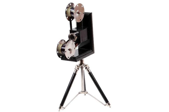 Projektör Tripod Modeli Vintage Dekoratif Hediyelik - 5