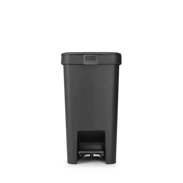 Brabantıa Stepup Dark Grey Plastik Pedallı Çöp Kutusu 16l