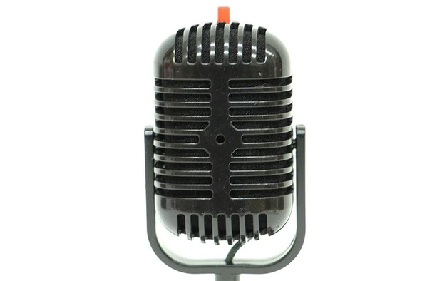 Mikrofon Siyah Karaoke Speaker Hediyelik - 2