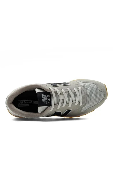 New Balance 500 GM500GNB Beyaz Erkek Günlük Spor Ayakkabı - 3