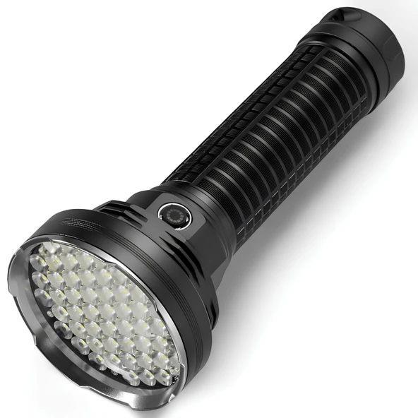 120W Usb Şarjlı Yüksek Işıklı LED Taktik El Feneri Süper Parlak Işık Su Geçirmez Gece Kamp Acil - 8